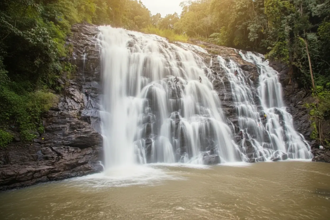 abbey falls near chikmagalur
