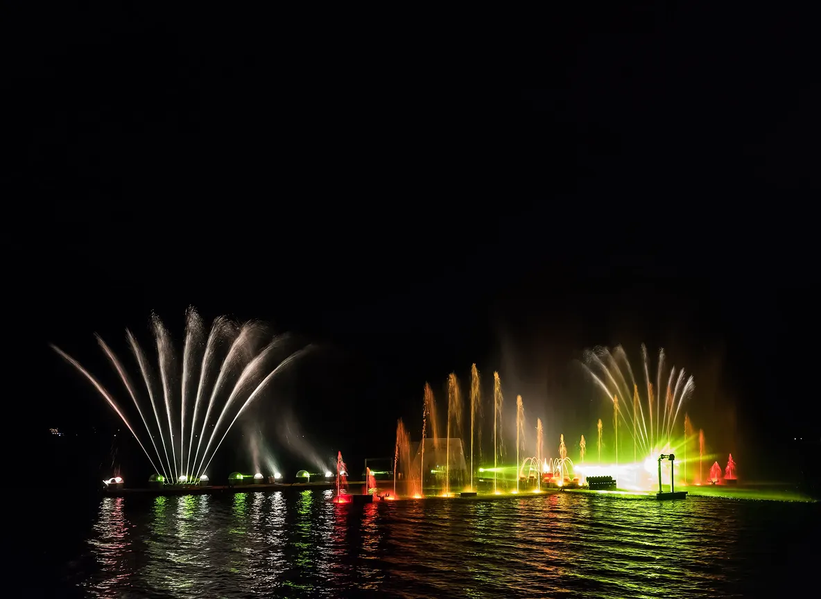 brindavan garden-musical fountain mysore