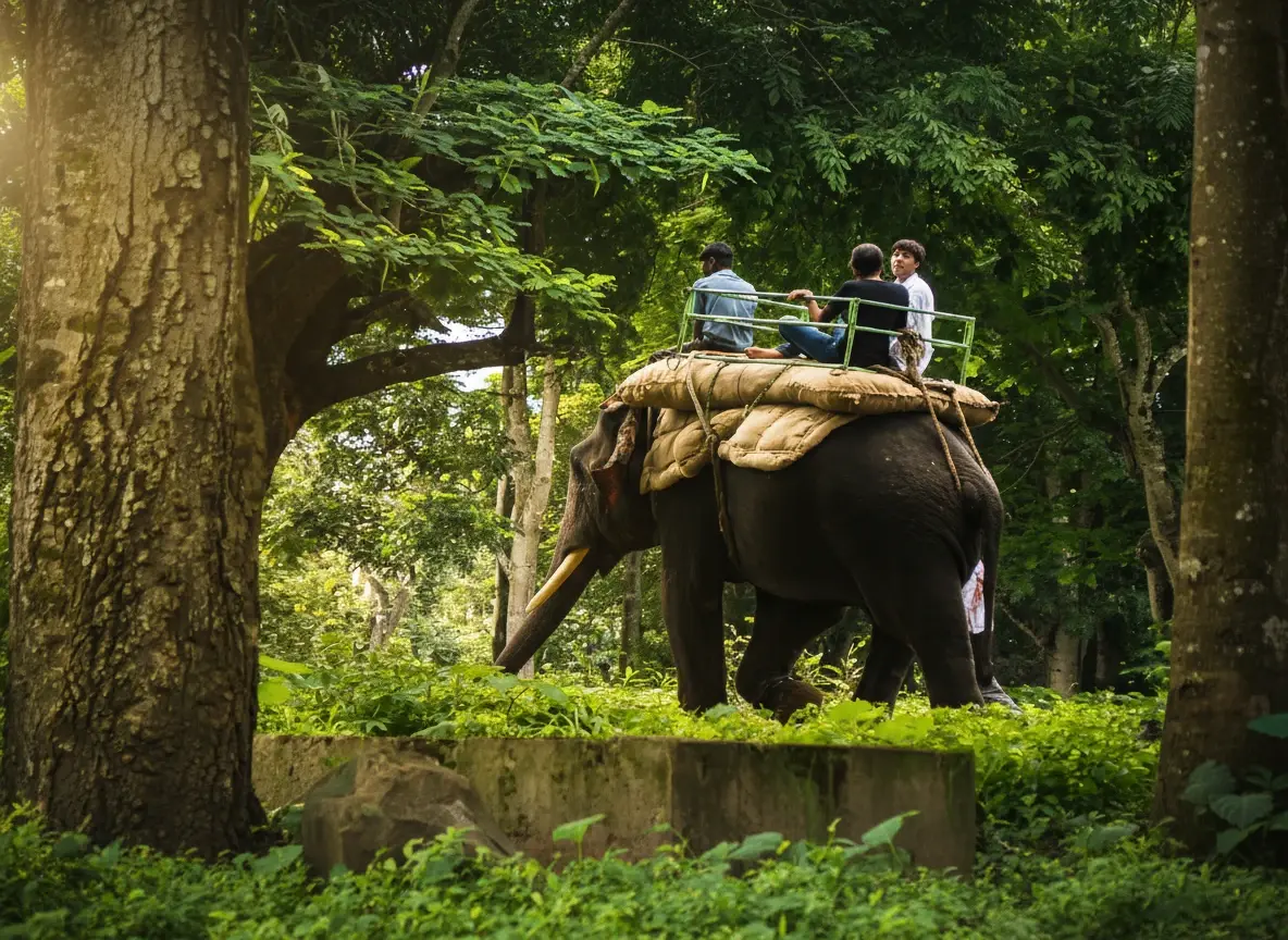 dubare elephant camp in coorg