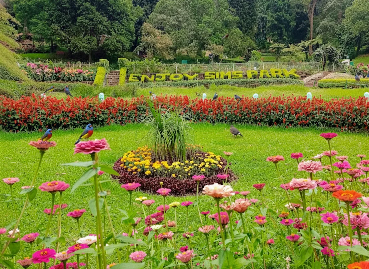 sims park and lambs rock coonoor