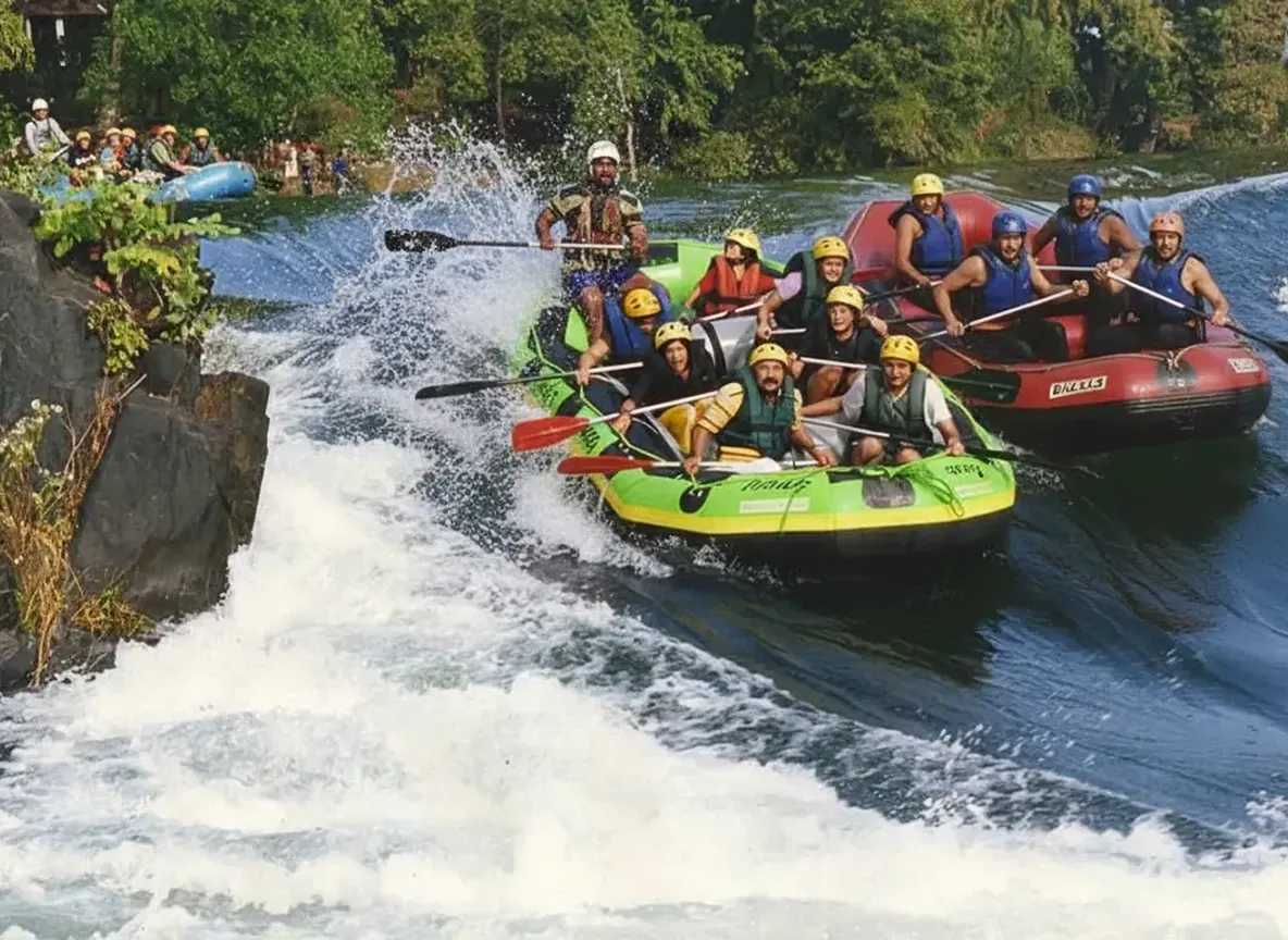 river rafting adventure coorg